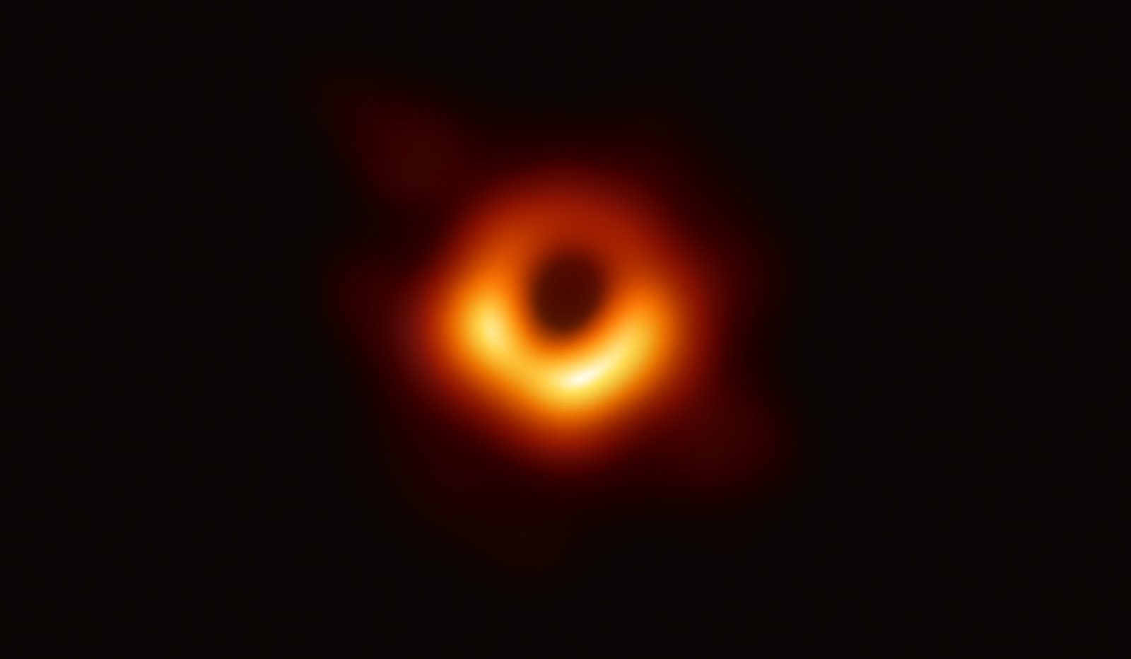 first-ever picture of a black hole